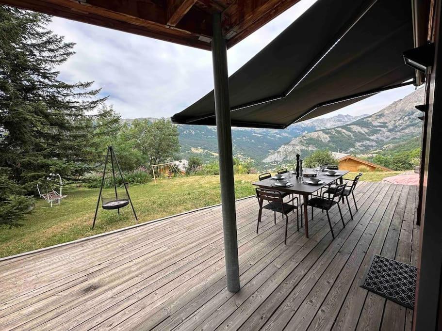 Chalet D'Architecte Avec Vue Panoramique Аллос Екстер'єр фото