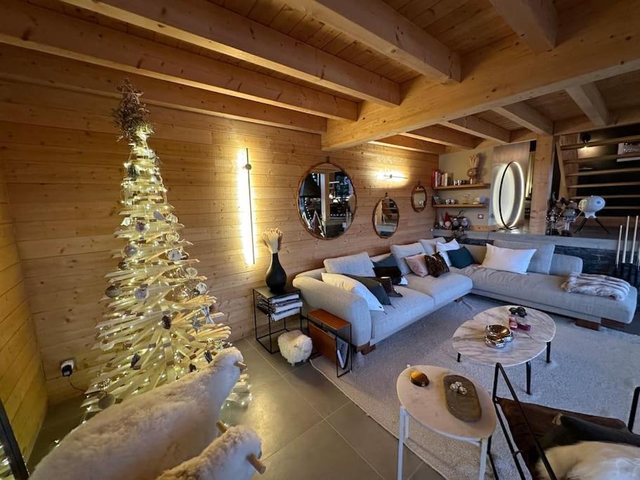 Chalet D'Architecte Avec Vue Panoramique Аллос Екстер'єр фото