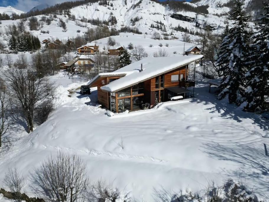 Chalet D'Architecte Avec Vue Panoramique Аллос Екстер'єр фото