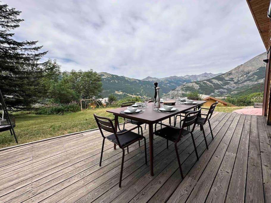 Chalet D'Architecte Avec Vue Panoramique Аллос Екстер'єр фото