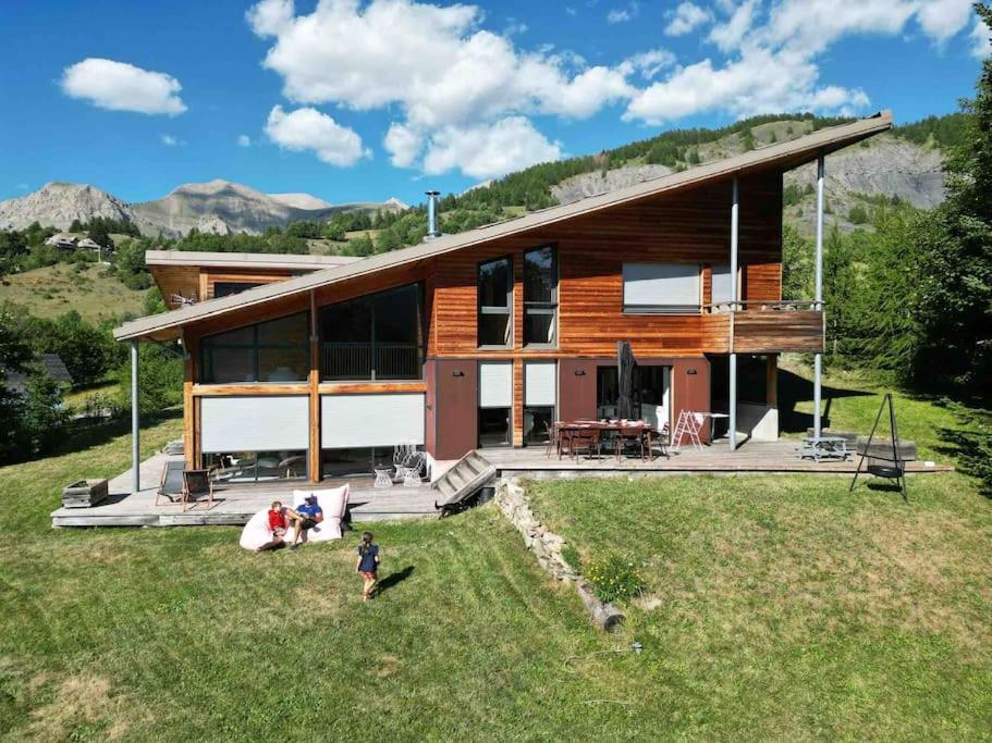 Chalet D'Architecte Avec Vue Panoramique Аллос Екстер'єр фото